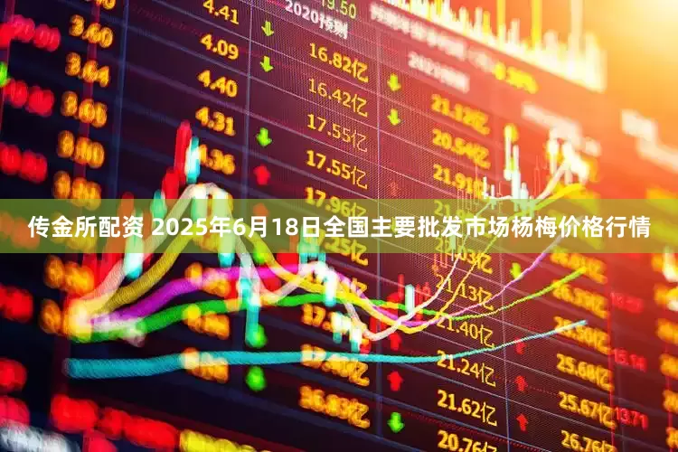 传金所配资 2025年6月18日全国主要批发市场杨梅价格行情